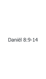Daniël 8:9-14