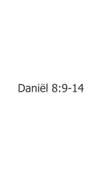 Daniël 8:9-14
